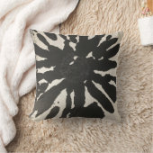 ブラック&ホワイト抽象芸術アート装飾用クッション クッション (ブランケット)