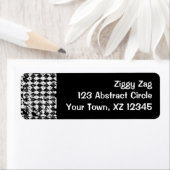 ブラック&ホワイト抽象芸術ダイヤモンド ラベル (インサイチュ)