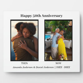 ブラック＆ホワイト2周年フォトコラージュ フォトプラーク