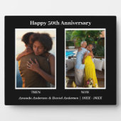 ブラック&ホワイト2周年フォトコラージュ フォトプラーク (正面)