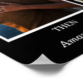 ブラック＆ホワイト2周年フォトコラージュ ポスター (角)