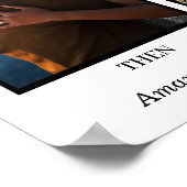 ブラック＆ホワイト2周年記念写真コラージュ ポスター (角)