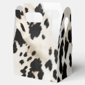 ブラック ホワイト ゴールド サウスウエスト コウハイド フェイバーボックス (オープン)