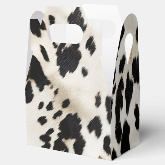 ブラック ホワイト ゴールド サウスウエスト コウハイド フェイバーボックス (オープン)