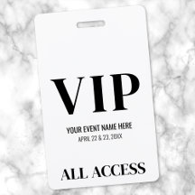 ブラック ホワイト シンプル VIP イベント