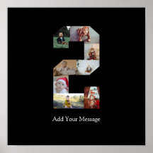 ブラック＆ホワイト ナンバー2 フォト コラージュ