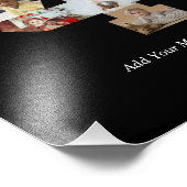 ブラック&ホワイト ナンバー4 フォト コラージュ (角)