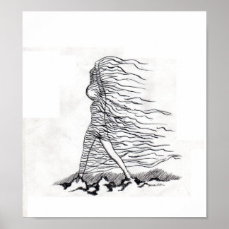 ブラック/ホワイト ポスター