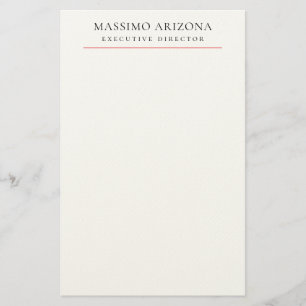 ブラック ホワイト ミニマル シンプル プレーン 便箋