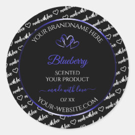 ブラック ホワイト ワード クラウド プロダクト ラベル ブルー ハート