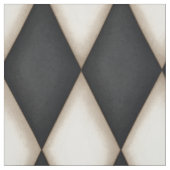 ブラック&ホワイトHarlequin （大規模） ファブリック (見本)