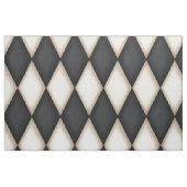 ブラック&ホワイトHarlequin （大規模） ファブリック (ファットクウォーター)