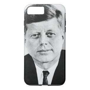ブラック&ホワイトJFKジョン・F・ケネディ iPhone 8 PLUS/7 PLUSケース