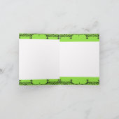 ブラック、ホワイトnライム、ありがとうございましたノート サンキューカード (内部)