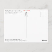 ブラック・ホーク・ブリッジ ポストカード (裏面)