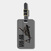 ブラック・ホーク ラゲッジタグ (正面縦)