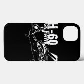 ブラック・ホーク Case-Mate iPhoneケース (裏面 (横))