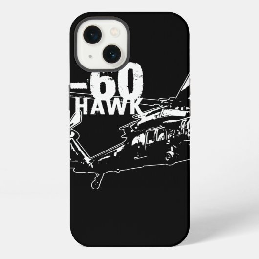 ブラック・ホーク iPhoneケース (裏面)