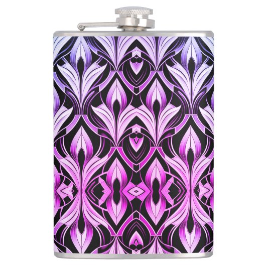ブラック&マゼンタコントラスト フラスク (正面)