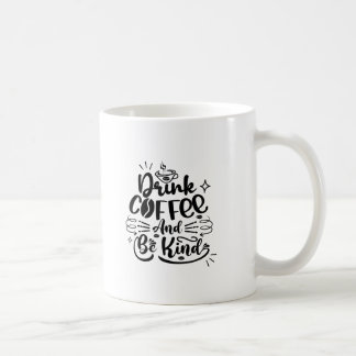 ブラック ミニマリスト 遊び心ある コーヒー タイポグラフィー 引用句 コーヒーマグカップ