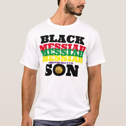 ブラック・メシア・サンTシャツ Tシャツ (正面)