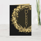 ブラック・メリークリスマスに星を シーズンカード (正面)