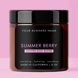 ブラック&モダンピンクスキンケエレガントアジャー製品 スクエアシール