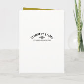 ブラック&モダン金ゴールドフォト卒業パーティー招待状 招待状 (裏面)