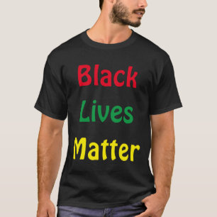 『ブラック·ライブズ·マター·アンチ·人種差別』 Tシャツ