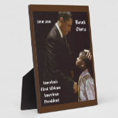 ブラック・ライブズ・マター  バラク・オオバマ フォトプラーク (側面)