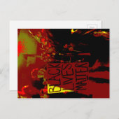 ブラック・ライブズ・マター ポストカード (正面/裏面)