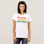 ブラック・ライブズ・マター Tシャツ (正面フル)