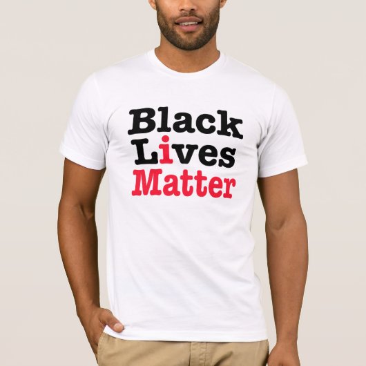 ブラック·ライブズ·マター Tシャツ (正面)