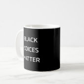 ブラック・ライヴズ・マター マグ (正面左)