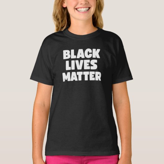 ブラック・ライヴズ・マター Tシャツ (正面)