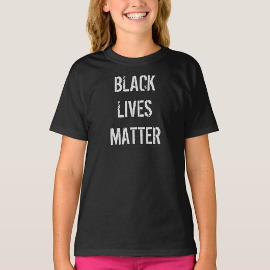 ブラック・ライヴズ・マター Tシャツ | キッズ (正面)