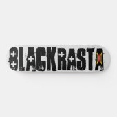 ブラック・ラスタ スケートボード (横)