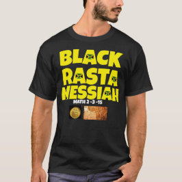 ブラック・ラスタ・メシア ベーシックダークTシャツ Tシャツ
