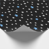 ブラック・ラッピング・紙 ラッピングペーパー (角)