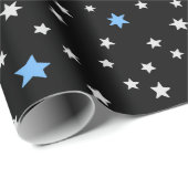 ブラック・ラッピング・紙 ラッピングペーパー (ロールコーナー)