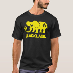 ブラック・ラベル・スケートボードはスケートボード会社です Tシャツ