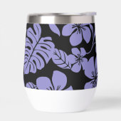 ブラック/ラベンダーのピンクビキニ模様 (左面)