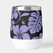 ブラック/ラベンダーのピンクビキニ模様 (背面)