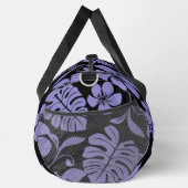 ブラック/ラベンダーのピンクビキニ模様 ダッフルバッグ (右)