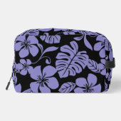 ブラック/ラベンダーのピンクビキニ模様 ドップキット (裏面)