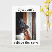 ブラック・ラボで信じは、「40」ではない カード (黄色い花)