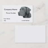 ブラック・ラボ 名刺 (正面/裏面)