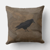 ブラック・ルーク・ブリティッシュ・コービデ素朴ッドと背景 クッション (裏面)