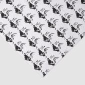 ブラック・ルースターがグッド・モーニング・アラームを鳴らす 薄葉紙 (詳細)