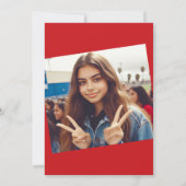 ブラック&レッドキンセアニラ 招待状 (裏面)